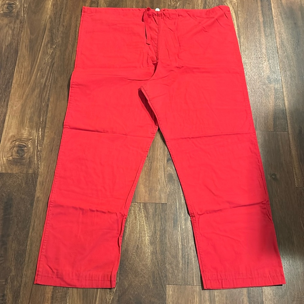 Landau drawstring scrub pants